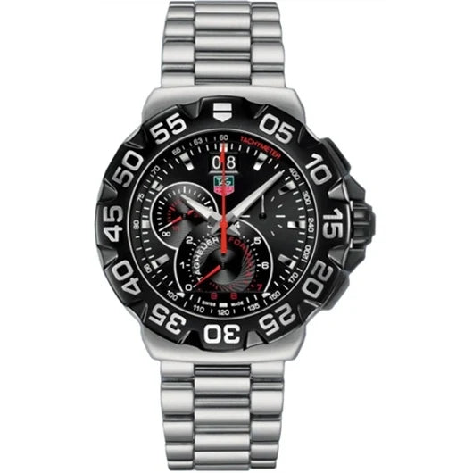 TAG Heuer Formula 1 Quartz Chronograph Big Date 44 Stainless Steel / Black / Bracelet CAH1010.BA0860
