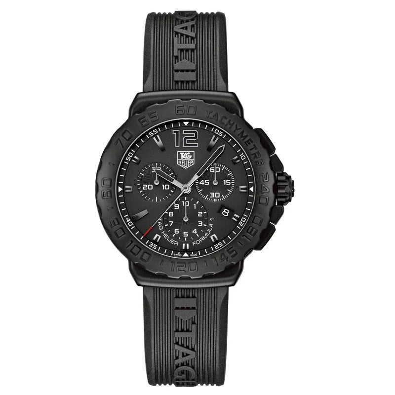 TAG Heuer Formula 1 Quartz Chronograph 42 PVD / Black / Rubber CAU1114.FT6024