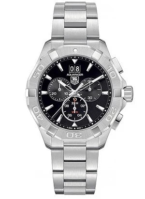 TAG Heuer Aquaracer 300M Quartz Chronograph 43 Stainless Steel / Black / Bracelet CAY1110.BA0927