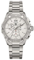 TAG Heuer Aquaracer 300M Quartz Chronograph 43 Stainless Steel / Sivler / Bracelet CAY1111.BA0925