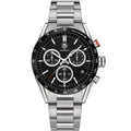 TAG Heuer Carrera Quartz 41 Stainless Steel / Black / Bracelet / Panamericana CV1A10.BA0799