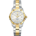 TAG Heuer Aquaracer 300M Quartz 38.4 Stainless Steel / Yellow Gold / Silver / Bracelet WAF1120.BB0807