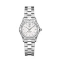 TAG Heuer Aquaracer 300M Quartz 32 Stainless Steel / Diamond / MOP - Diamond / Bracelet WAF1313.BA0819