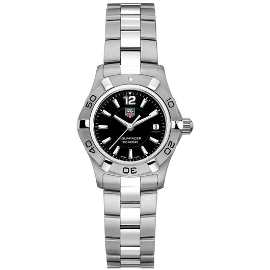 TAG Heuer Aquaracer 300M Quartz 27 Stainless Steel / Black / Bracelet WAF1410.BA0823