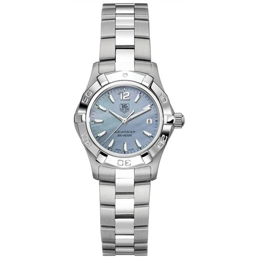 TAG Heuer Aquaracer 300M Quartz 27 Stainless Steel / Blue MOP / Bracelet WAF1417.BA0823