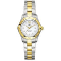 TAG Heuer Aquaracer 300M Quartz 27 Stainless Steel / Yellow Gold / MOP - Diamond / Bracelet WAF1425.BA0825