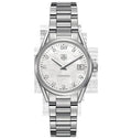 TAG Heuer Carrera Lady Quartz 32 Stainless Steel / MOP - Diamond / Bracelet WAR1314.BA0778