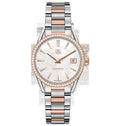 TAG Heuer Carrera Lady Quartz 32 Stainless Steel / Rose Gold / Diamond / MOP / Bracelet WAR1353.BD0779