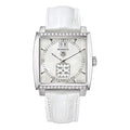 TAG Heuer Monaco Quartz Big Date Stainless Steel / Diamond / MOP / Alligator WAW1313.FC6247