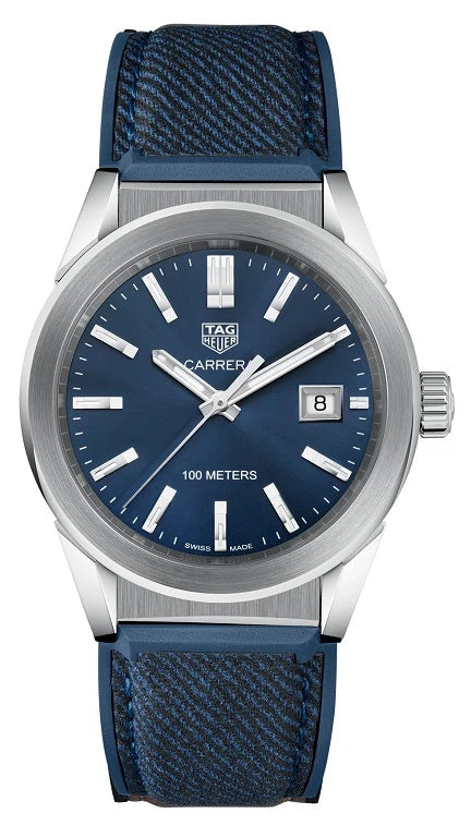 TAG Heuer Carrera Quartz 36 Stainless Steel / Blue / Canvas WBG1310.FT6115